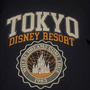 Disney Navy Blue Tokyo Resort Tee